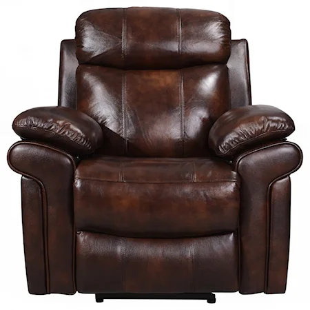 Leather Power Recliner